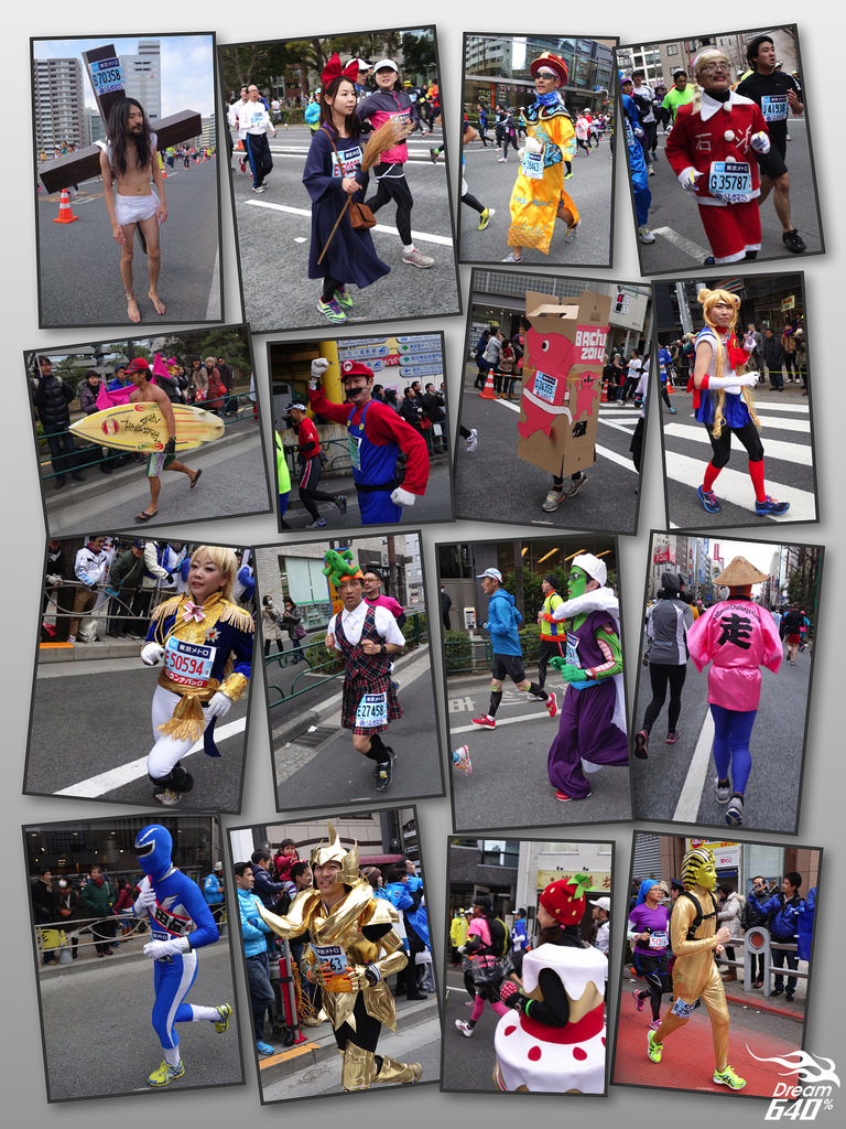 [2014東京馬拉松] 令人致敬的高品質賽事！反觀台灣輸在細節？