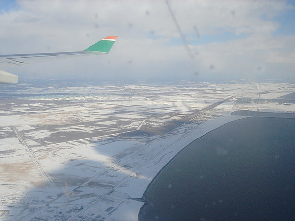 即將飛往  北海道雪域