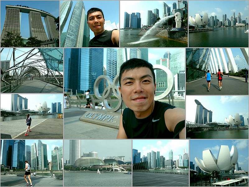 [2014新加坡] 世界最美慢跑道！濱海灣環圈O型